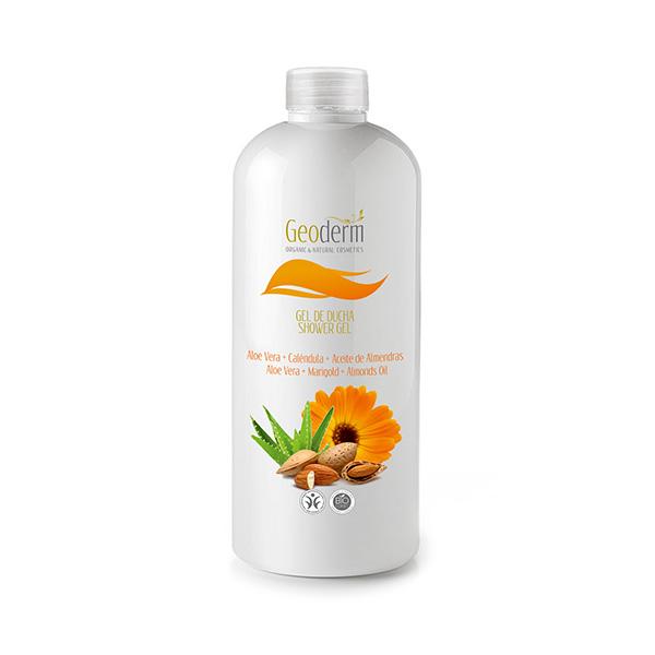 Organic & Natural Skin Pamper Shower gel - Aloe Vera, Calendula and